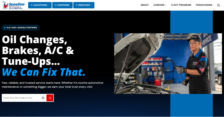 SpeeDee Oil Change 768x401